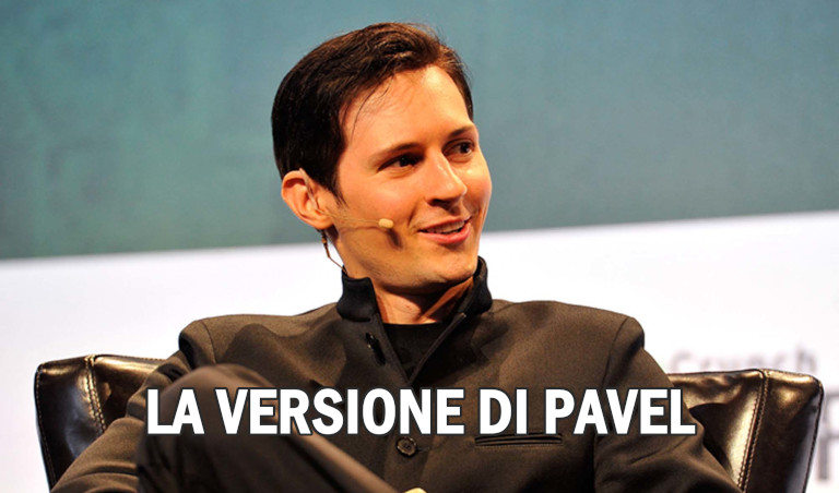 La versione di Pavel (e le chat private di Telegram verranno moderate)