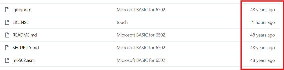 Repository GitHub per il BASIC 6502
